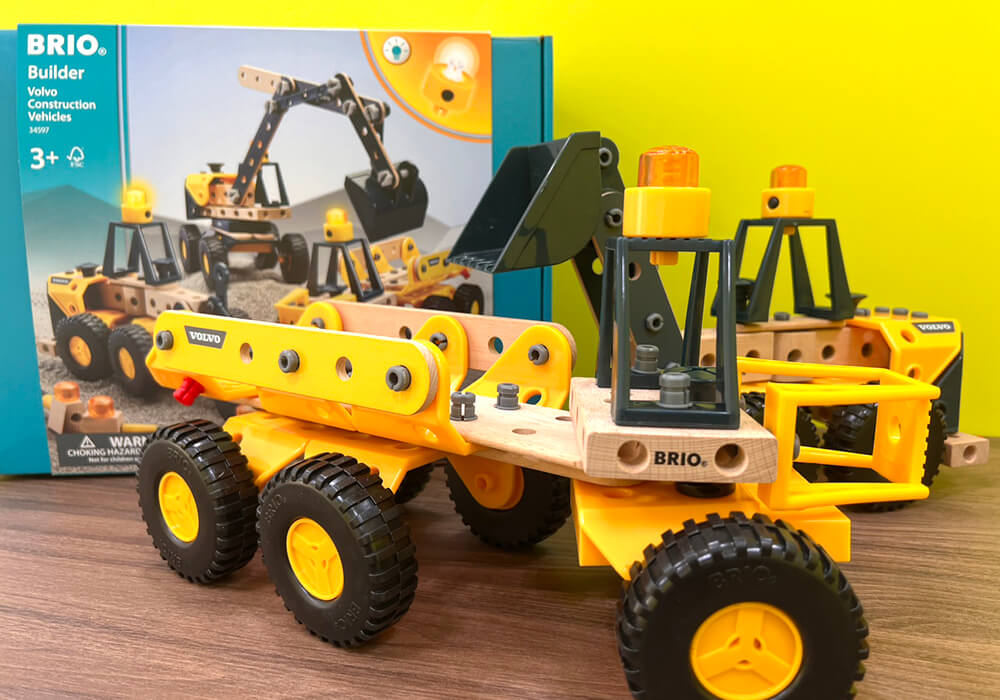 《BRIO ビルダー》想像力や巧緻性を養う、BRIOの組み立て式おもちゃを導入！@加須店PLUS・新上大久保店・画像