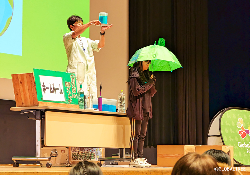初の約640名規模で「らんま先生のECOサイエンスショー」を開催！栃木県内外の58事業所の子どもたちとご家族が、環境と防災を楽しく学ぶ・画像